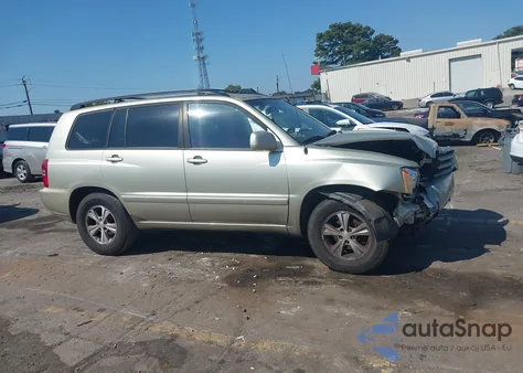 2003 Toyota Highlander V6 from USA, damaged, VIN JTEGF21AX30105659